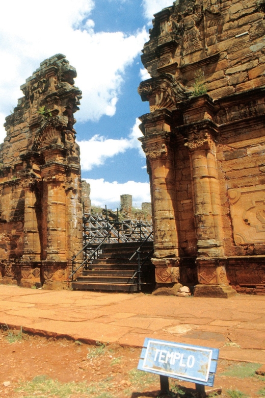Visit to the Jesuit Ruins of San Ignacio and the Wanda Mines - The evening light and sound show