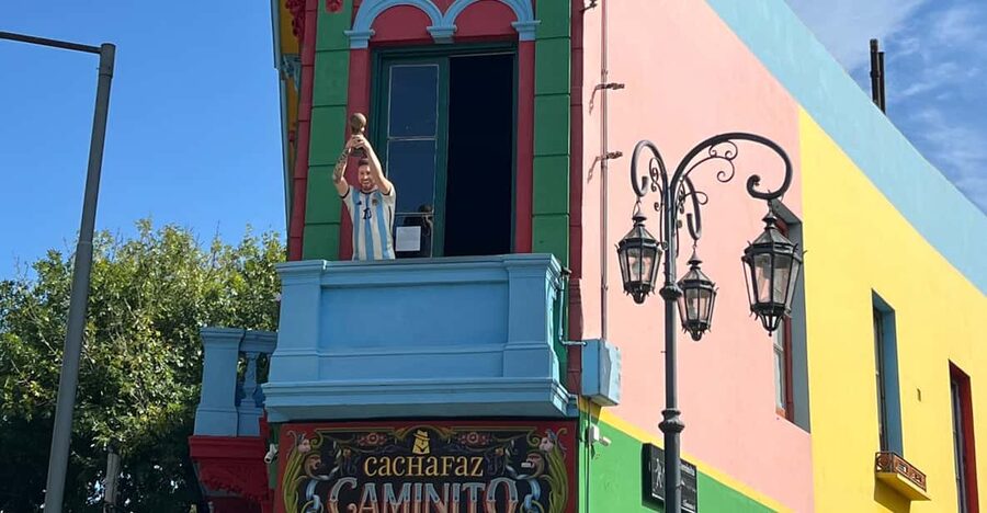 Walking Tour of San Telmo and La Boca with local food - Finishing at a Maradona-themed bar