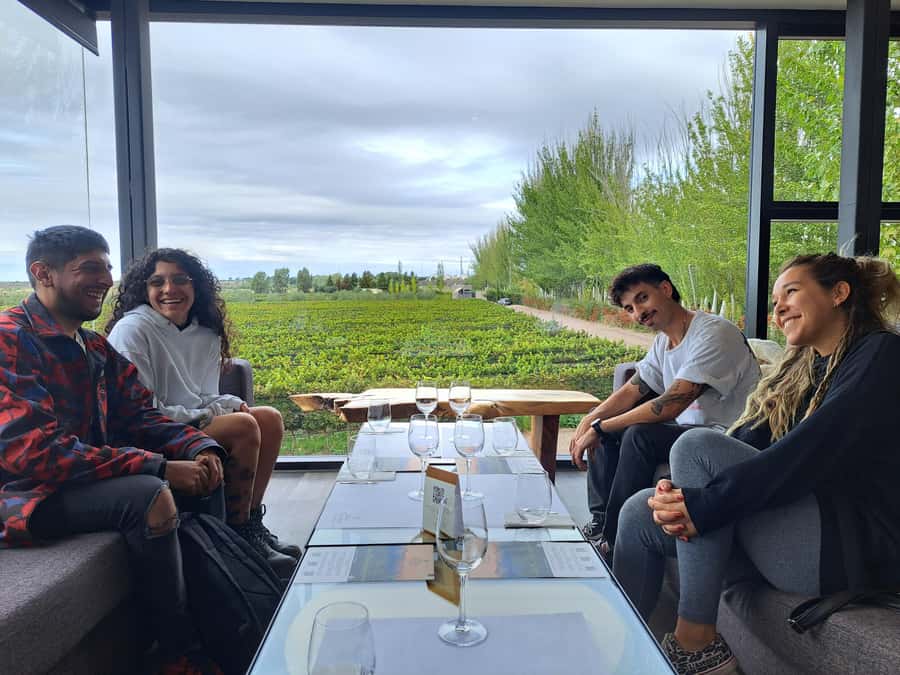 Wine and Chocolate Bike Tour: ride, taste, lunch, vineyards. - Lamadrid Estate Wines: the picnic finale